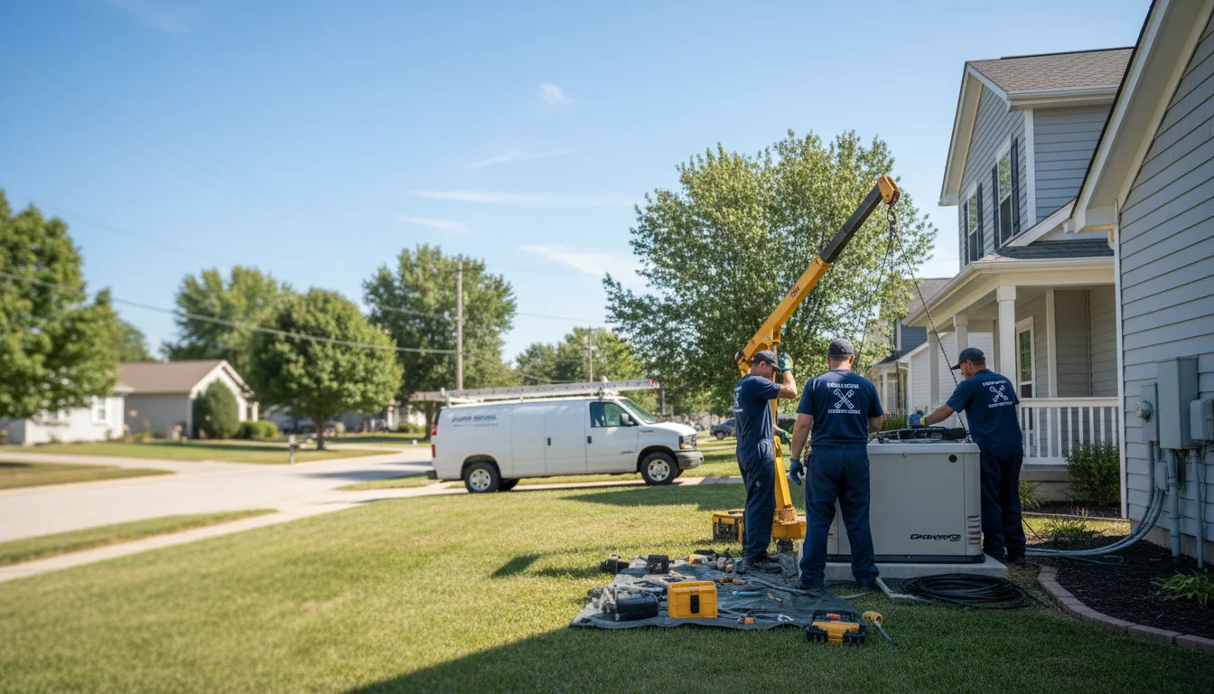 Generator Installation in Williamsfield, OH near me
